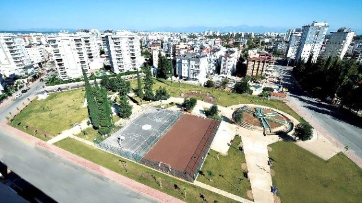 Muratpaşa 4 Yeni Parkı Hizmete Açıyor