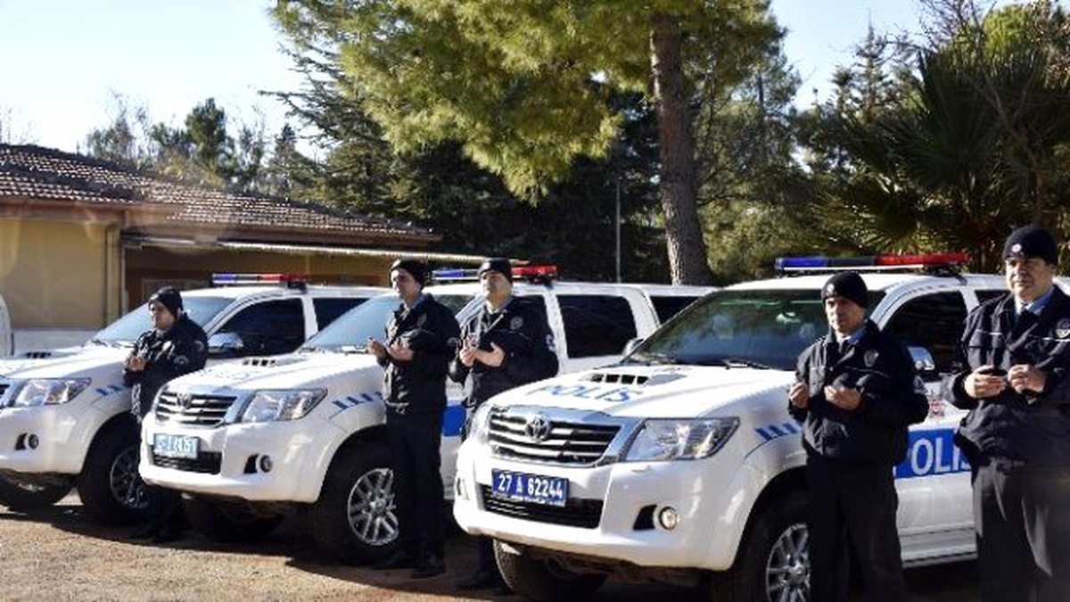 20 Zırhlı Araç Dualarla Hizmete Girdi