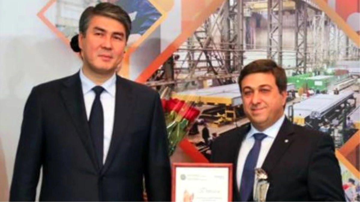 Abdi İbrahim\'e Kazakistan\'dan Aktif Yatırımcı Ödülü