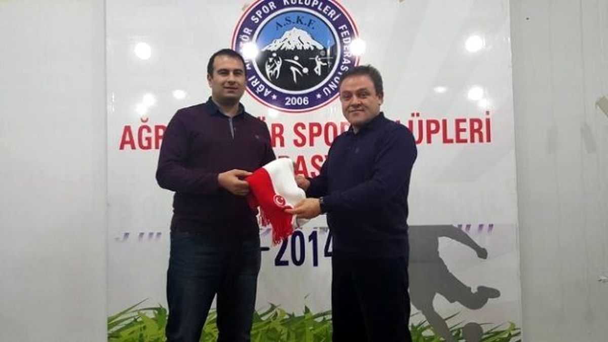 Ağrı Gshim Müdürü Alp\'ten Ağrı Askf\'ye Ziyaret