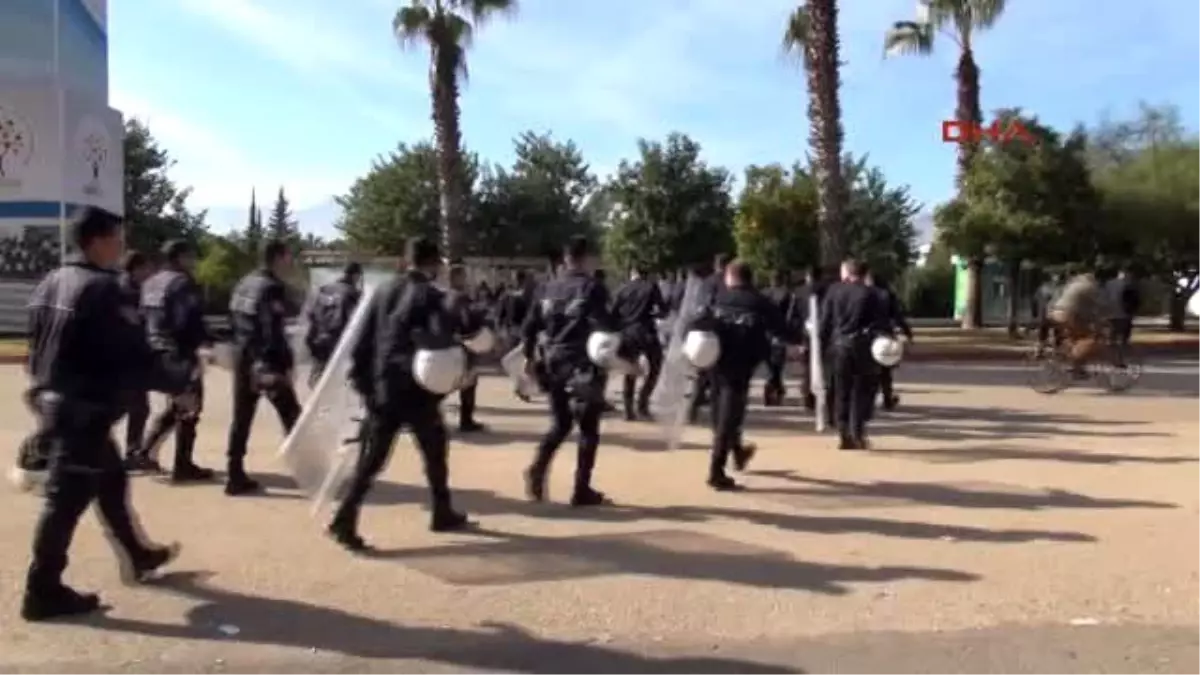 Antalya - Öğrencilerden Operasyon Protestosu