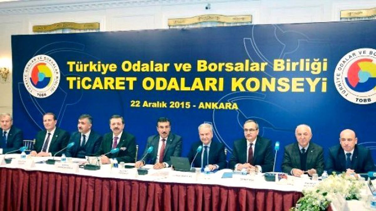 Ayto Başkanı Ülken, Konsey Toplantısında Ticaret Odalarıyla İlgili Konuştu