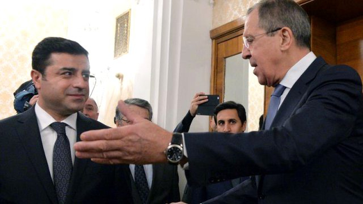 Demirtaş-Lavrov Görüşmesinde Pyd\'ye Destek Teklifi