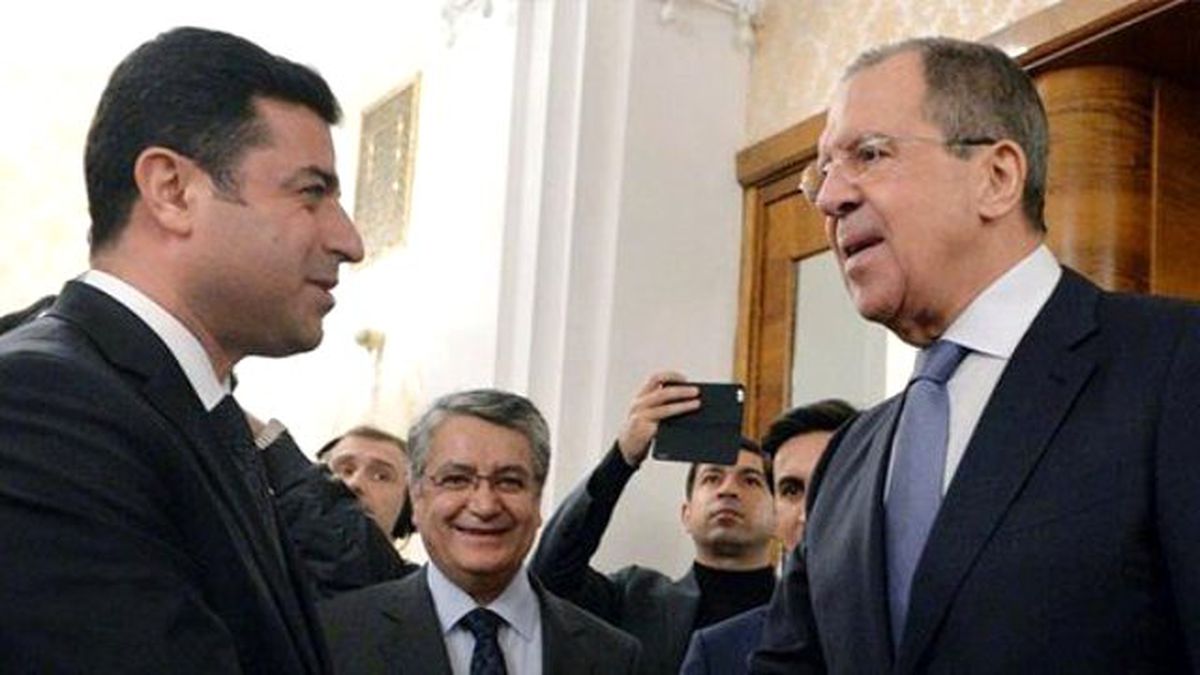 Demirtaş, Lavrov ile Görüştü