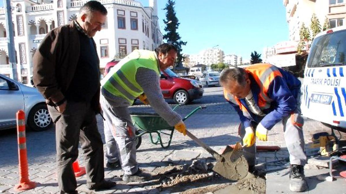 Didim Belediyesi Engelli Rampalarını Düzeltme Çalışmasına Başladı