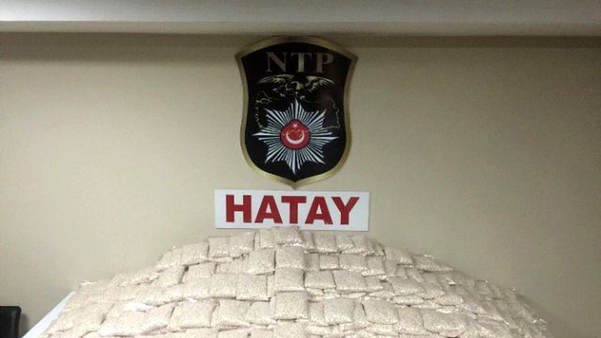 Hatay\'da 1 Milyon 685 Bin Adet Uyuşturucu Hap Ele Geçirildi