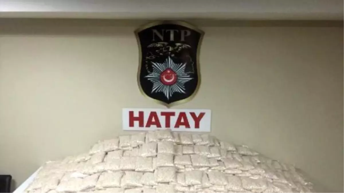 Hatay\'da 1 Milyon 685 Bin Captagon Hap Ele Geçirildi