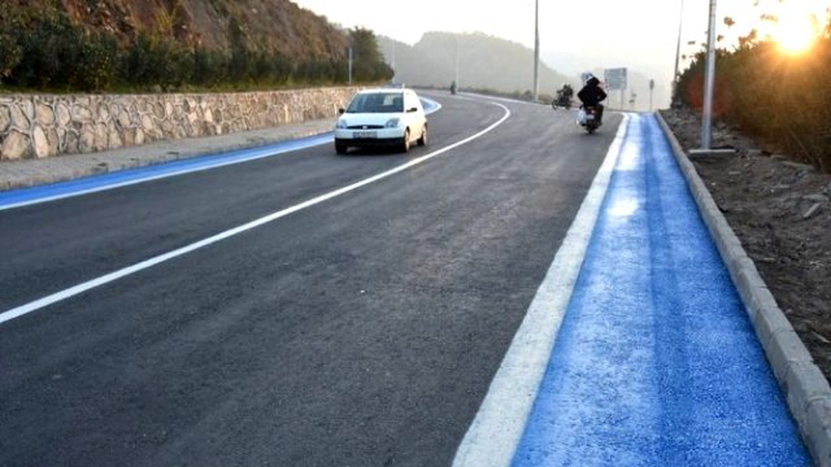 Kurşunlu Yolu Baştan Aşağı Yenilendi