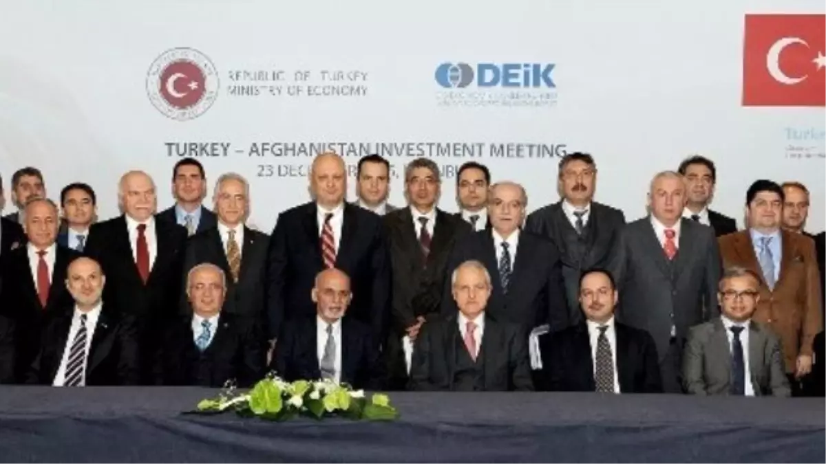 Afganistan Cumhurbaşkanı, Deik Üyesi Türk İş Adamları ile Bir Araya Geldi