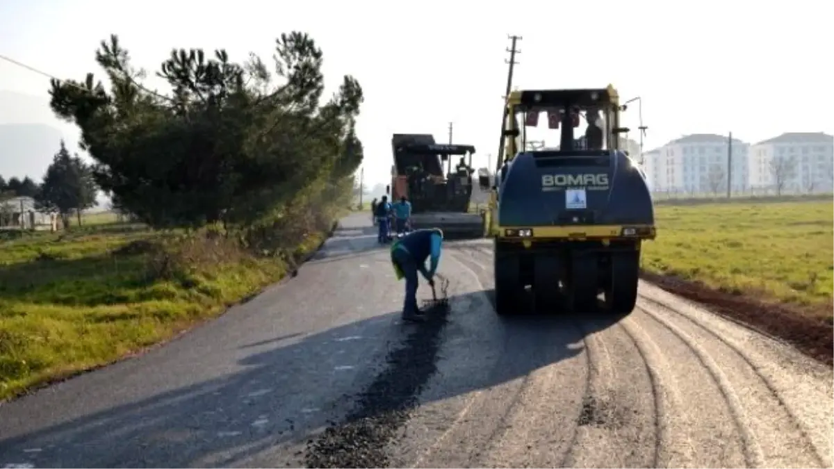 Arslanbey Mahallesi\'nde Asfalt Çalışması