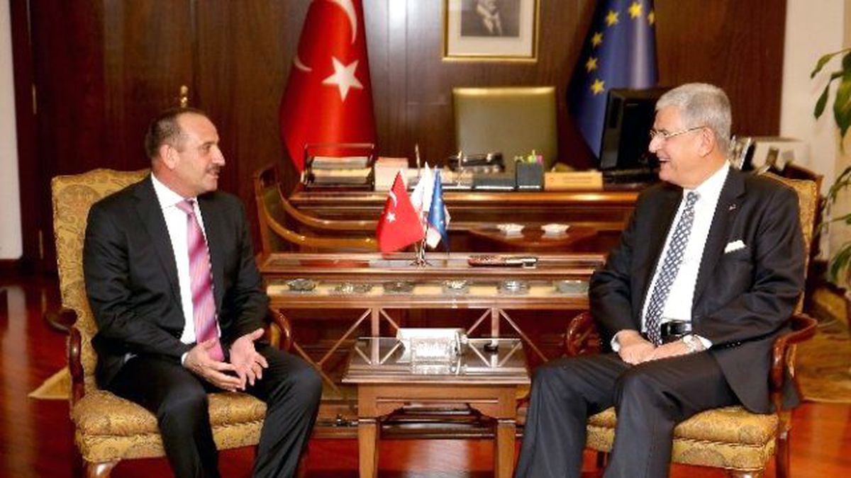 Başkan Duruay\'dan, Avrupa Birliği Bakanı\'na Ziyaret