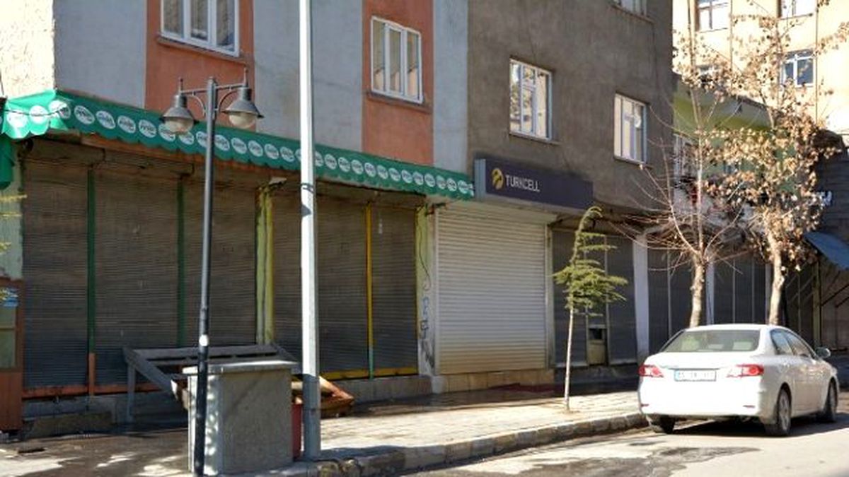Çatak\'ta Kepenkler Açılmadı