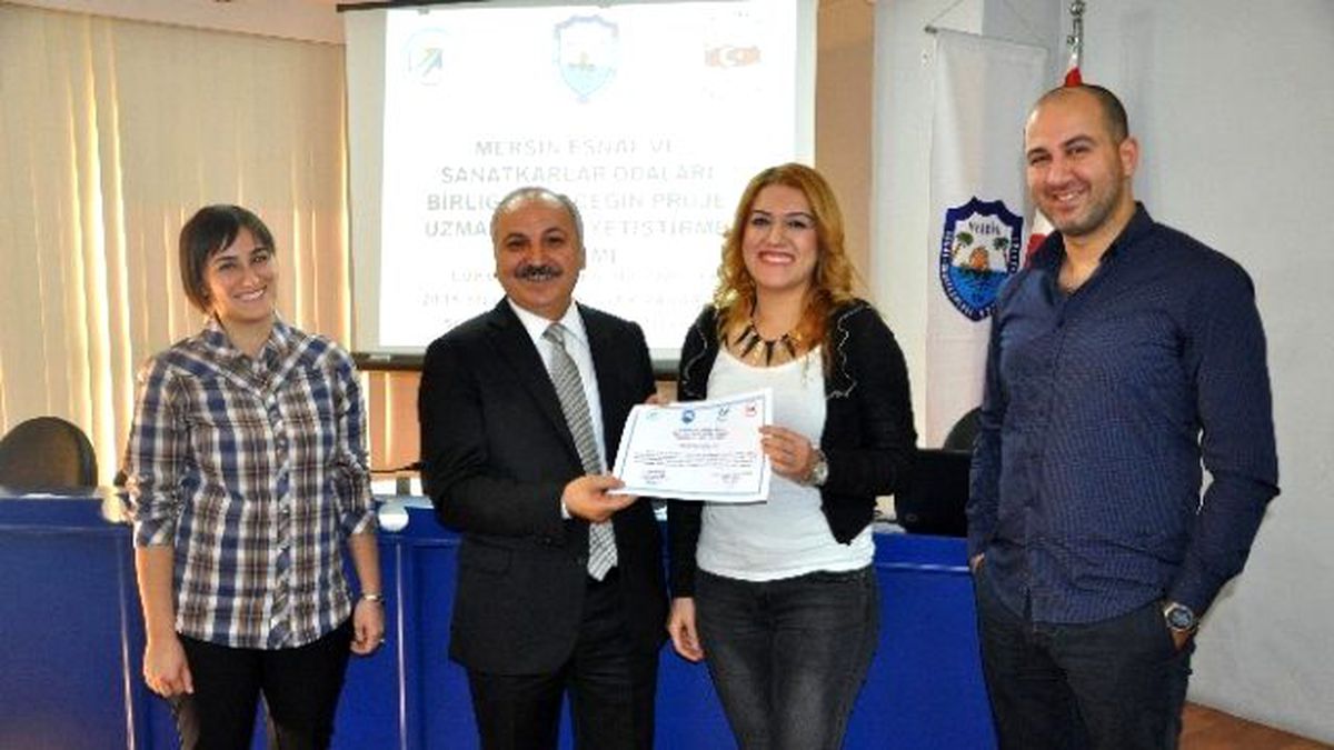 Geleceğin Proje Uzmanları Sertifikalarını Aldı