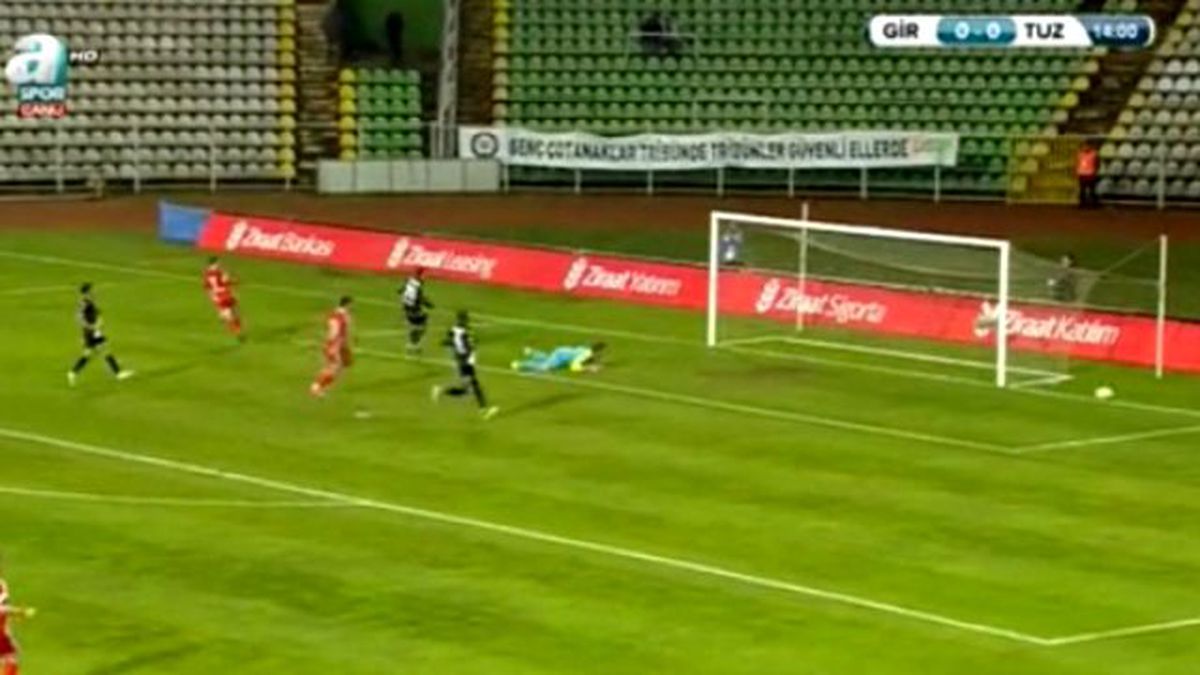 Giresunspor-Tuzlaspor Maçında Spiker Damga Vurdu
