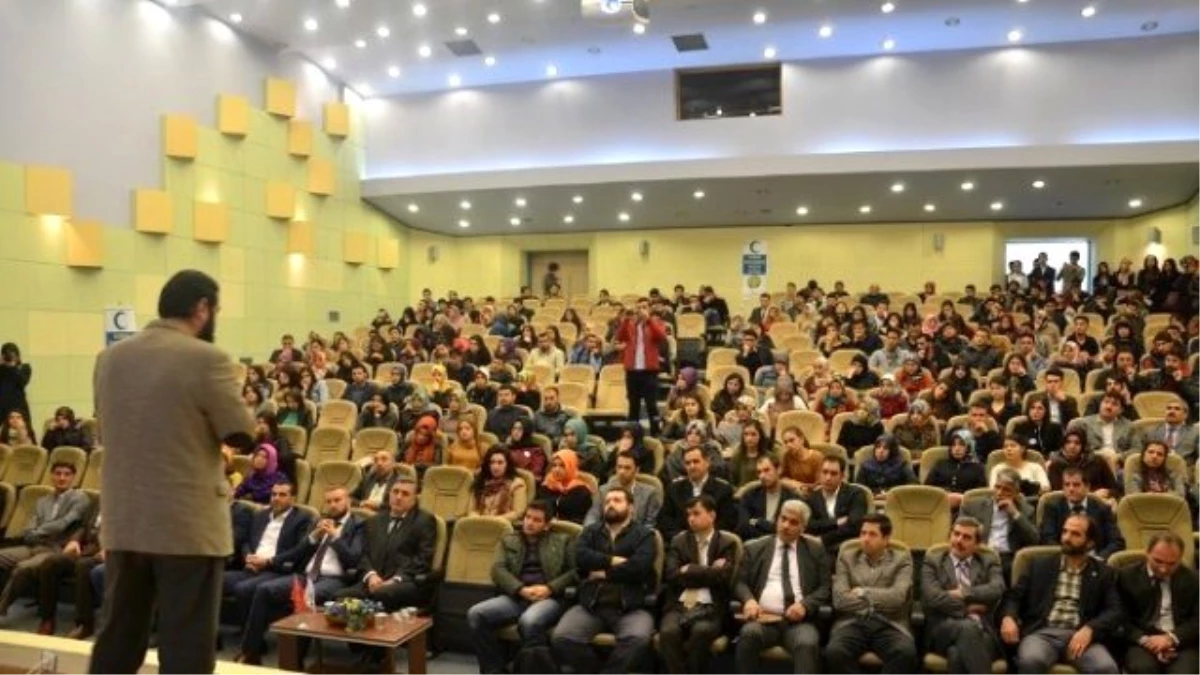 Harran Üniversitesinde Madde Bağımlılığı Konferansı