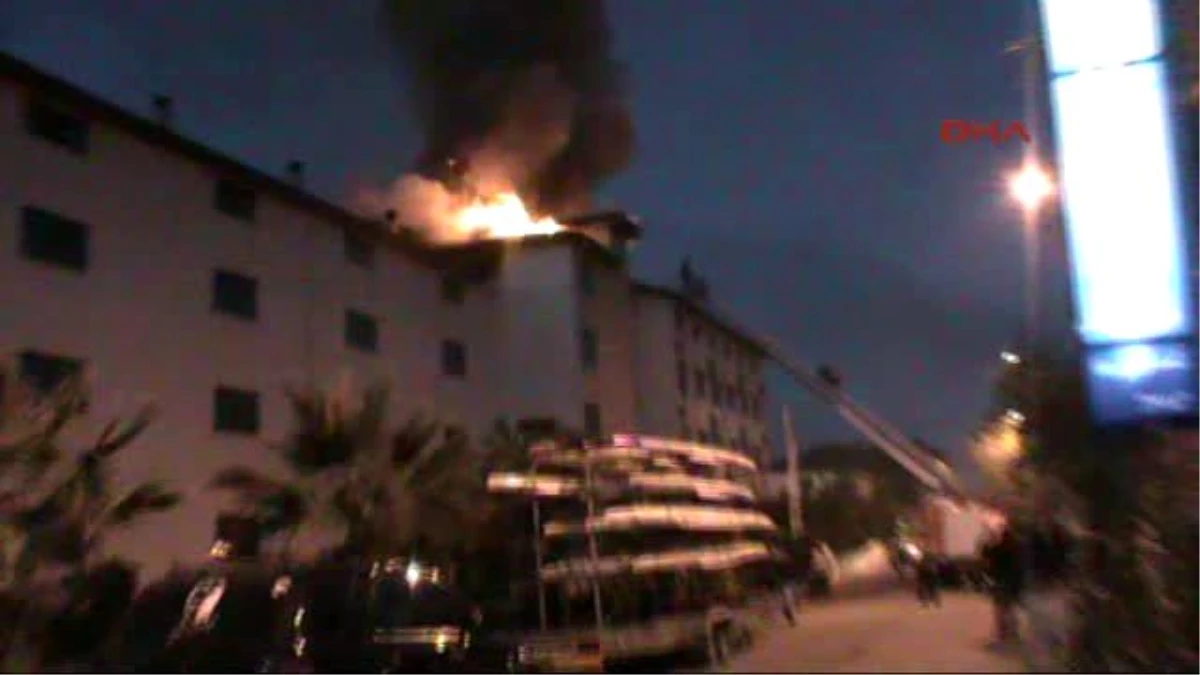 Köyceğiz Otelde Korkutan Yangın