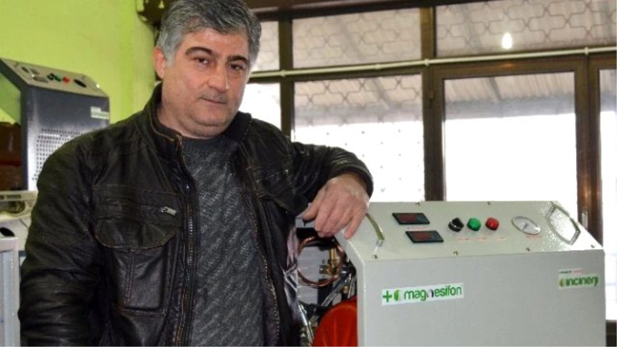 Trabzonlu Usta, Hayalindeki Cihazı Yaptı, Şimdi Para Kırıyor