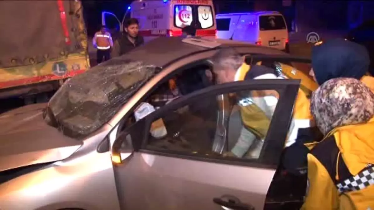 Trafik Kazaları: 1 Ölü, 3 Yaralı