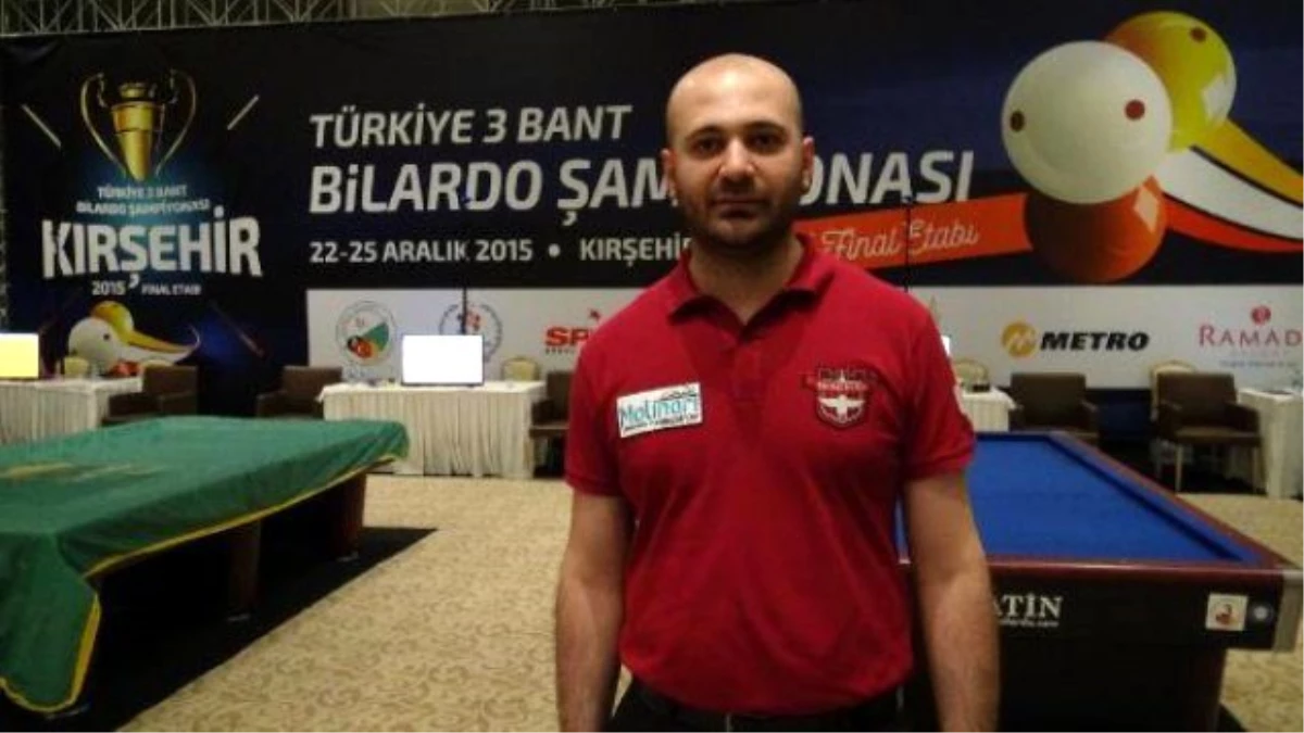 Türkiye 3 Bant Bilardo Şampiyonası\'nda Yarı Finalistler Belli Oldu