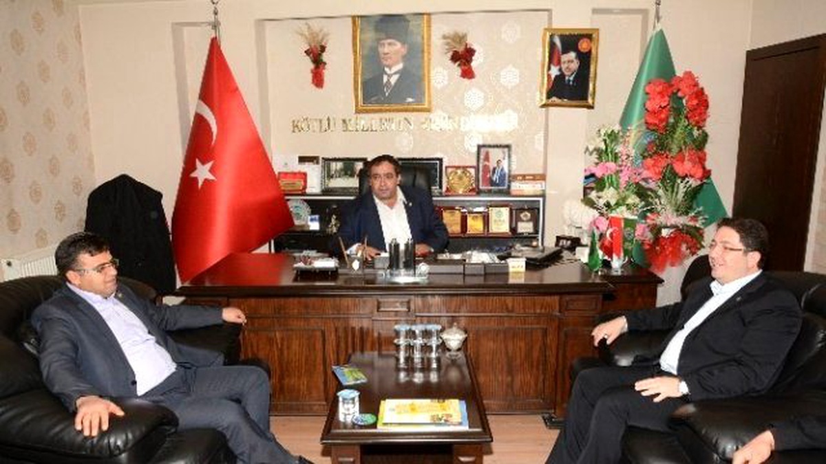 Yazgı ve Aktürk\'ten Başkan Koçak\'a Ziyaret