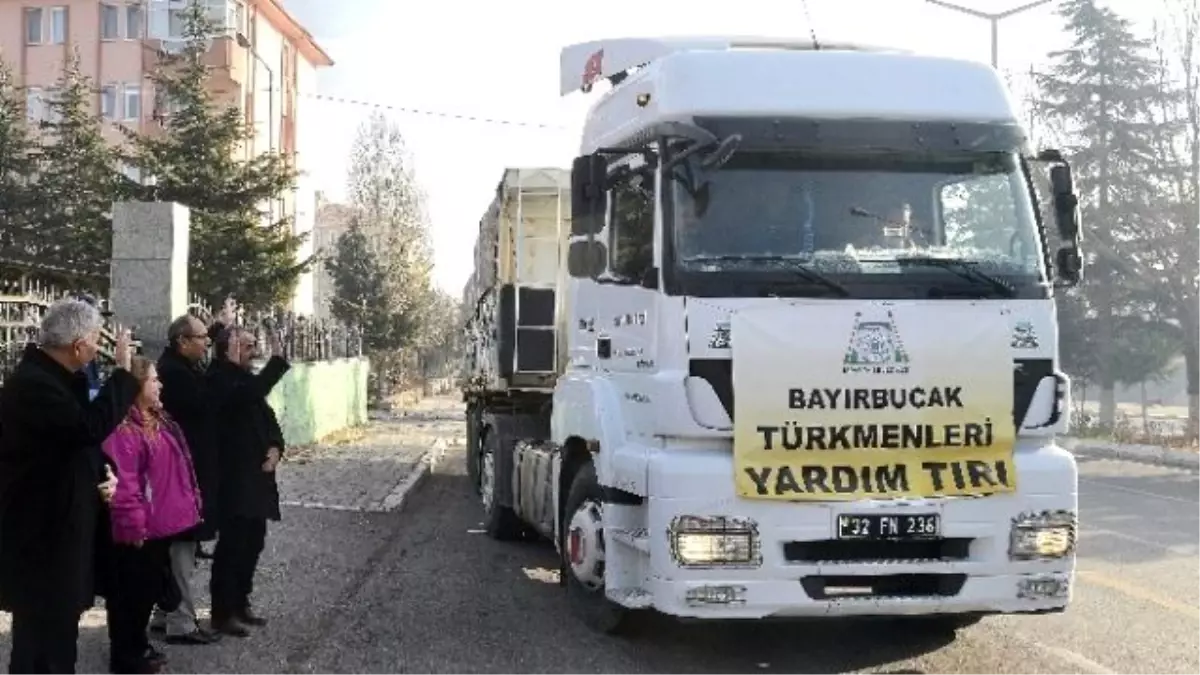 Bayırbucak Türkmenlerine 22 Ton Kömür Yardımı