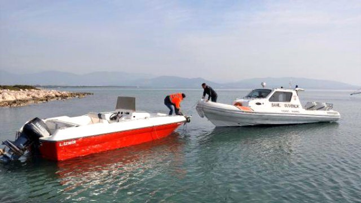 Didim\'de İnsan Kaçakçılığı İçin Kullanılacak Tekne Ele Geçti