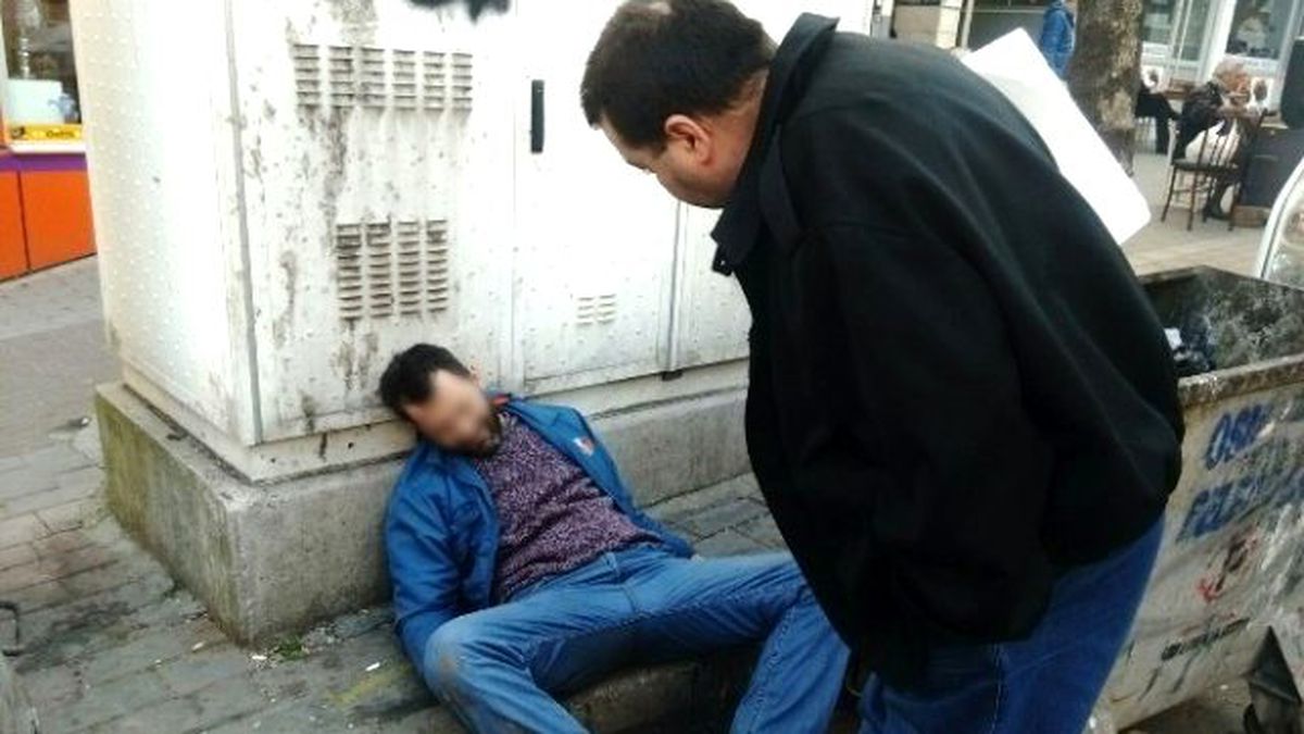 Uyuşturucu Bağımlısı Konteynerin Yanında Komaya Girdi