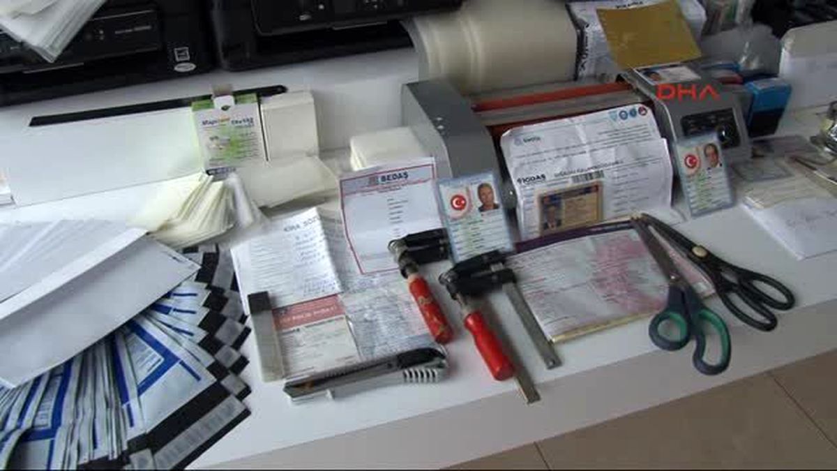 Sahte Çek Çetesi Yakalandı