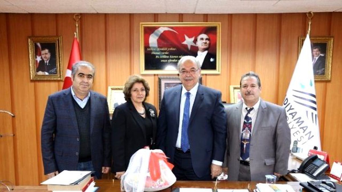 Süryanilerden, Başkan Kutlu\'ya Ziyaret