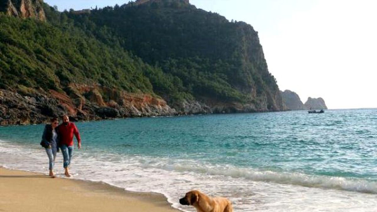 Alanya\'da Aralık Ayında Deniz Keyfi