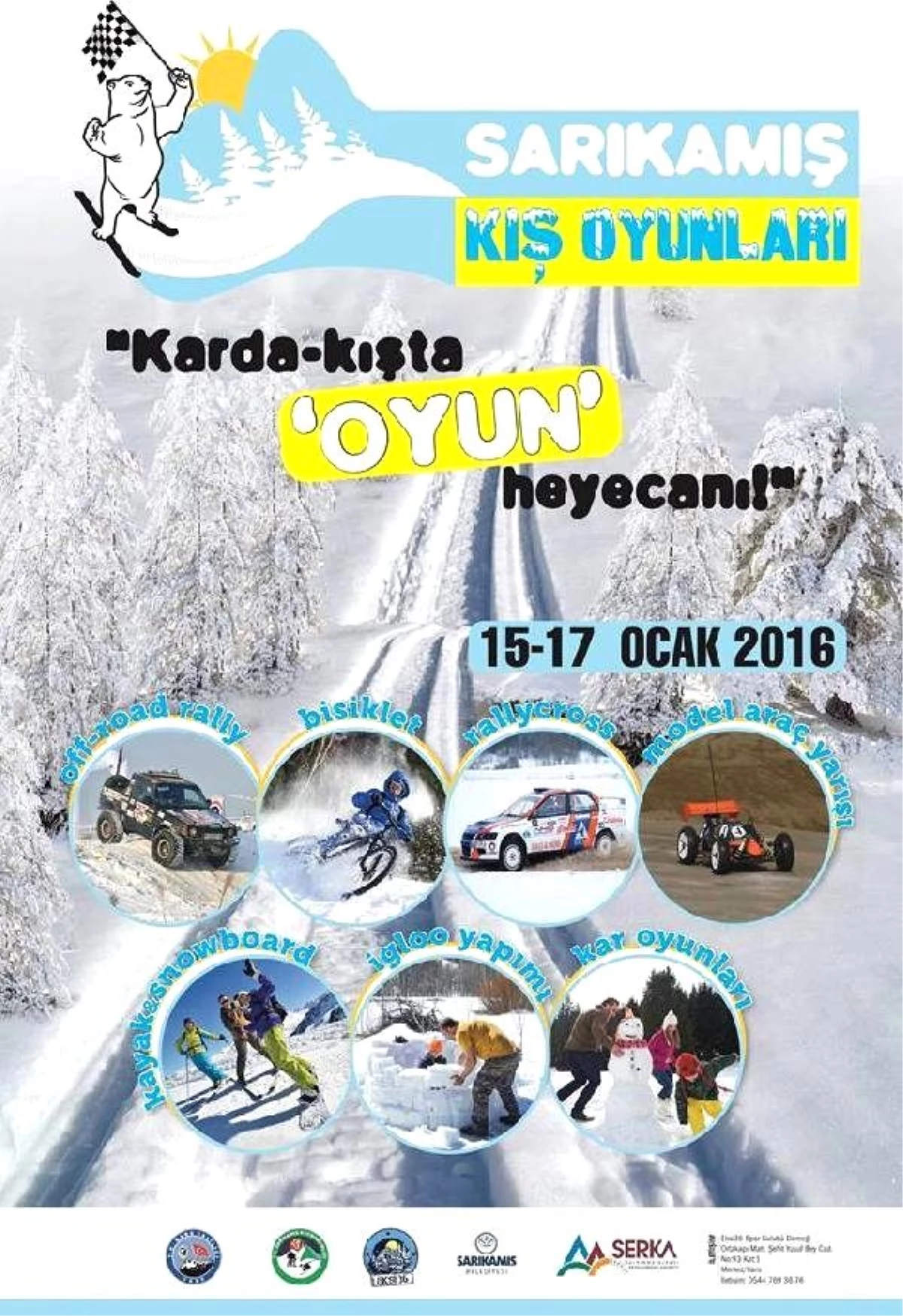 Allahu Ekber Dağları\'nda Kış Oyunları Festivali