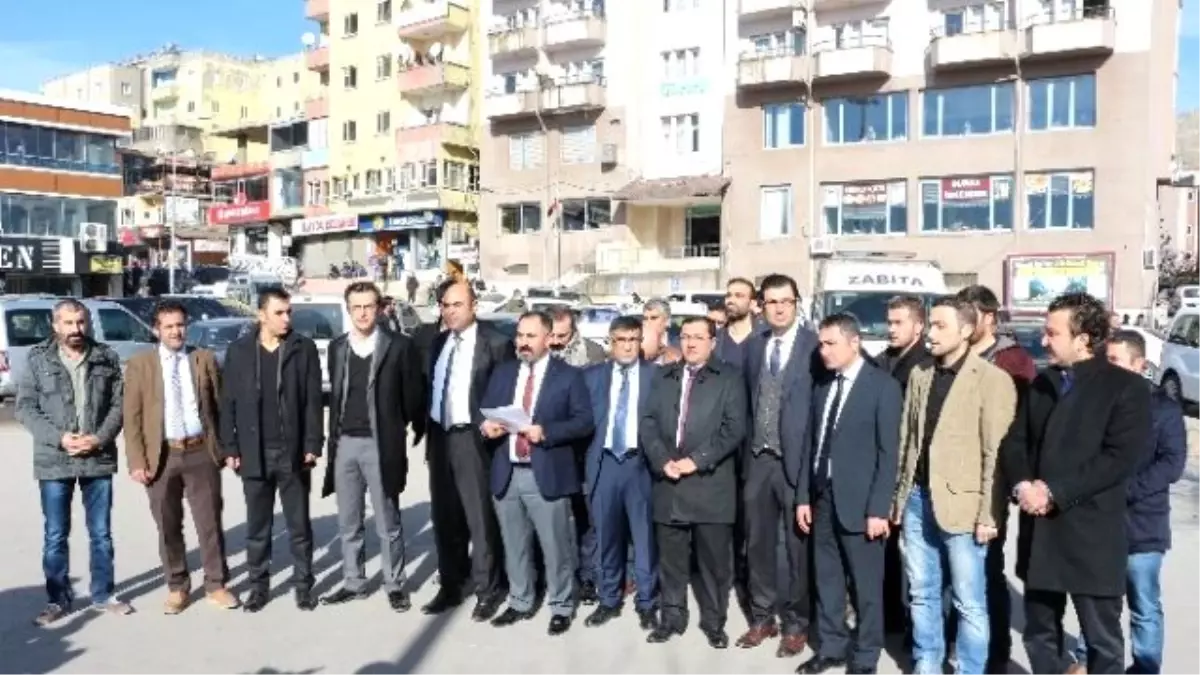 Bölge Barolarından Cizre ve Silopi Açıklaması