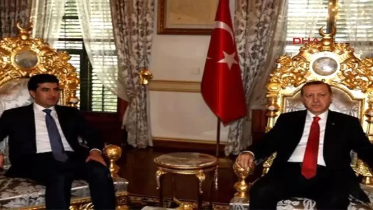 Cumhurbaşkanı Erdoğan, Barzani\'yi Kabul Etti