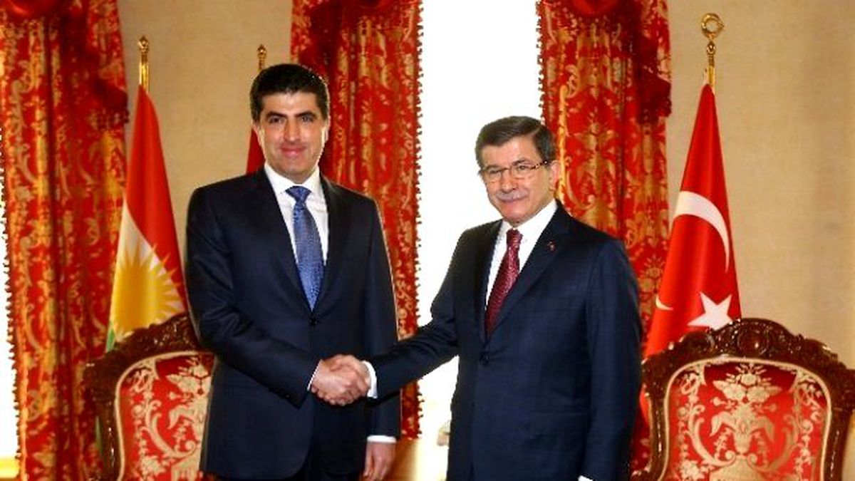 Davutoğlu Barzani ile Görüştü