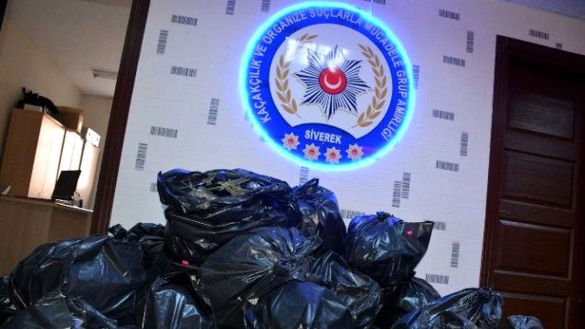 Siverek\'te 90 Kilo Esrar Ele Geçirildi