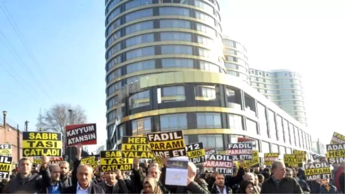 Caprice Gold Mağdurları Eylem Yaptı