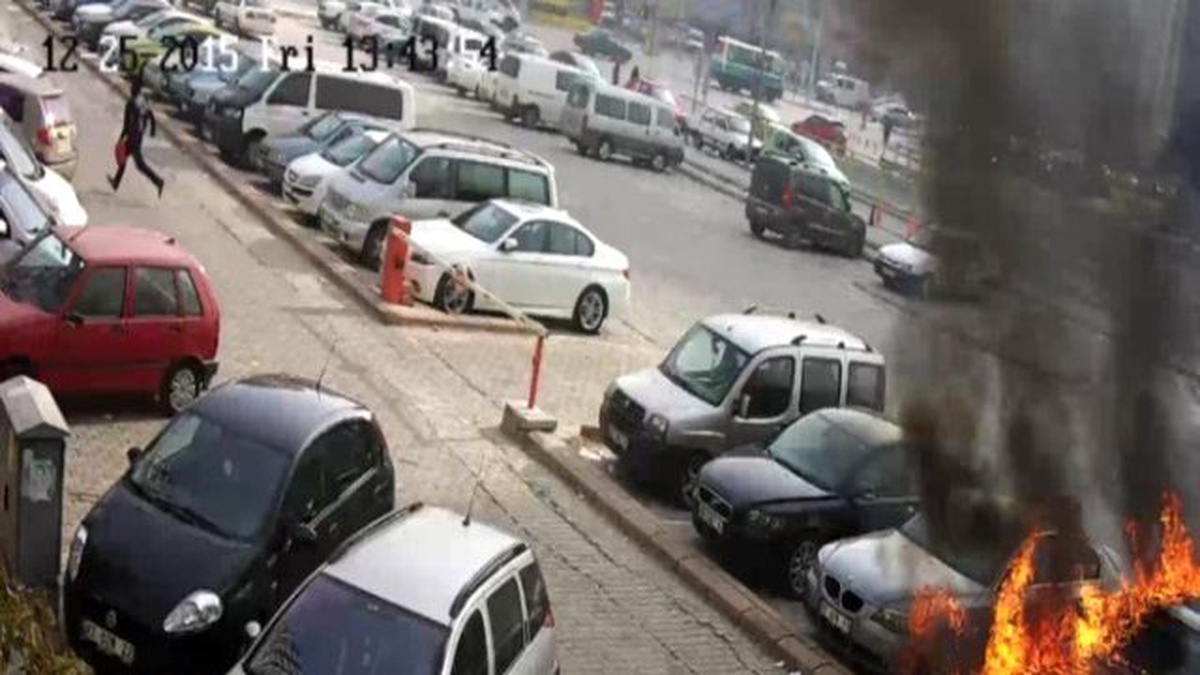 Güvenlik Kamerasına Yansıyan Kundakçılar Tutuklandı
