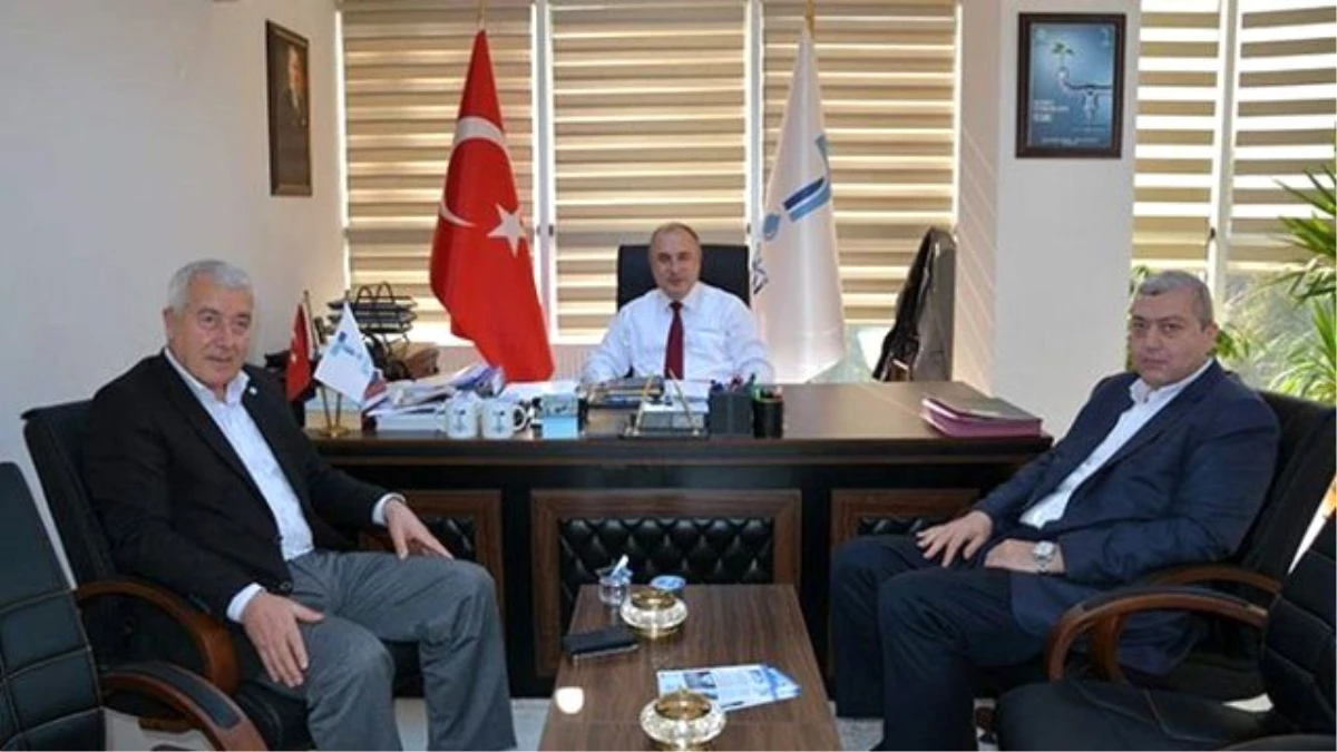 Şişli Belediyesi Meclis Başkan Vekili Çakır\'dan Teski Genel Müdürü Başa\'ya Ziyaret