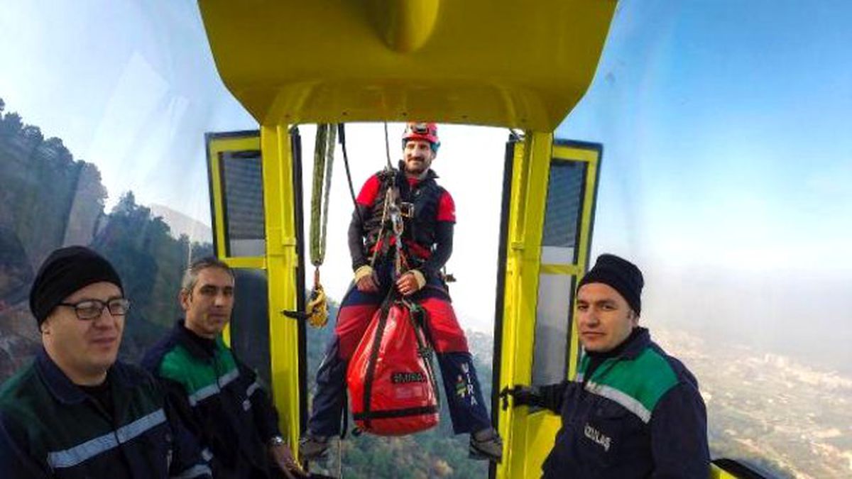 Teleferikte Tatbikat
