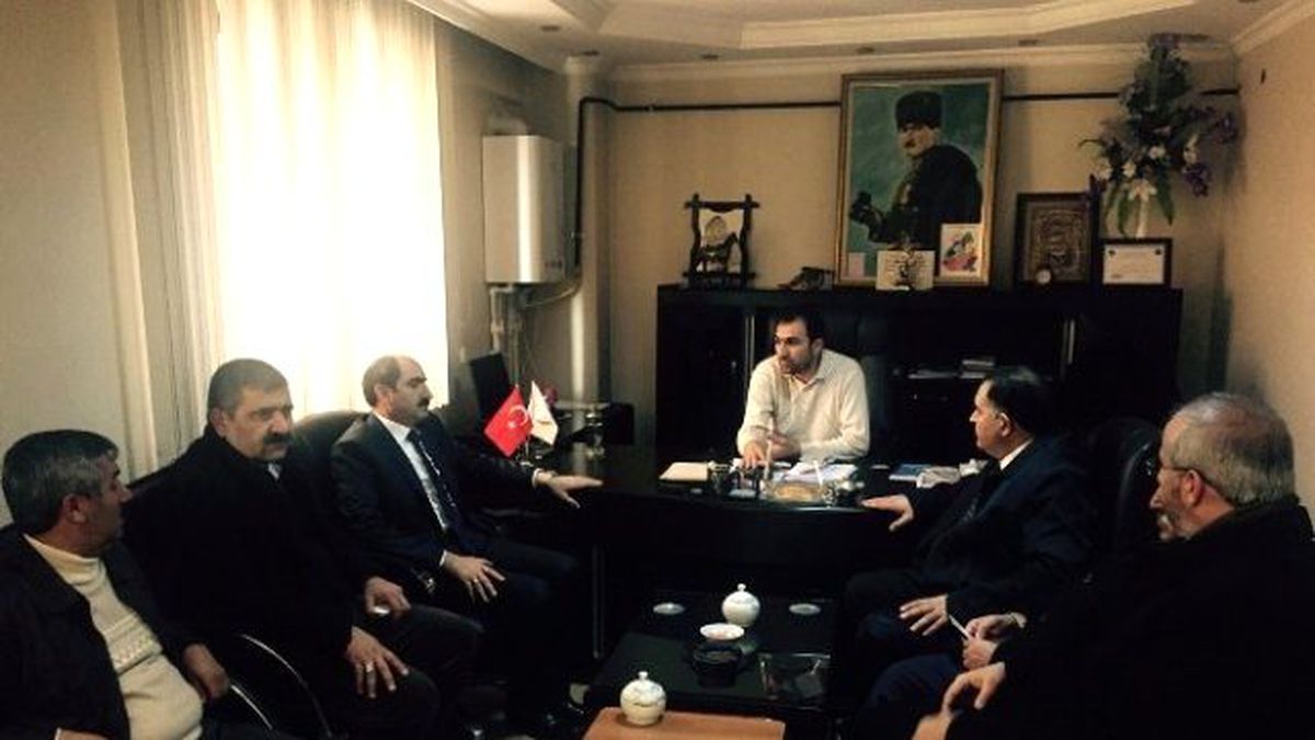 AK Parti\'den Bakkallar ve Manavlar Odası\'na Ziyaret