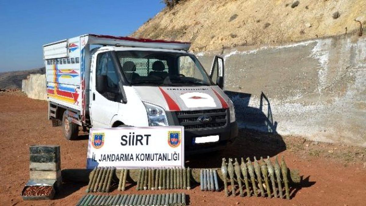 Durdurulan Bir Araçtan Cephanelik Çıktı