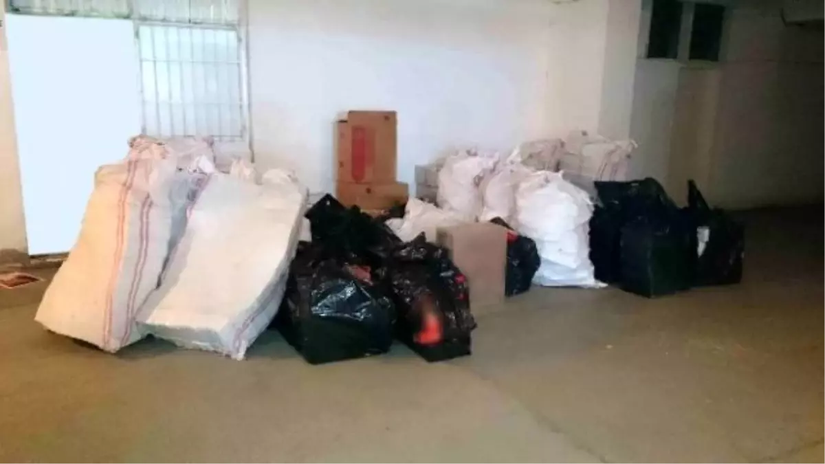 Erzincan'da 43 Bin 900 Paket Kaçak Sigara Ele Geçirildi