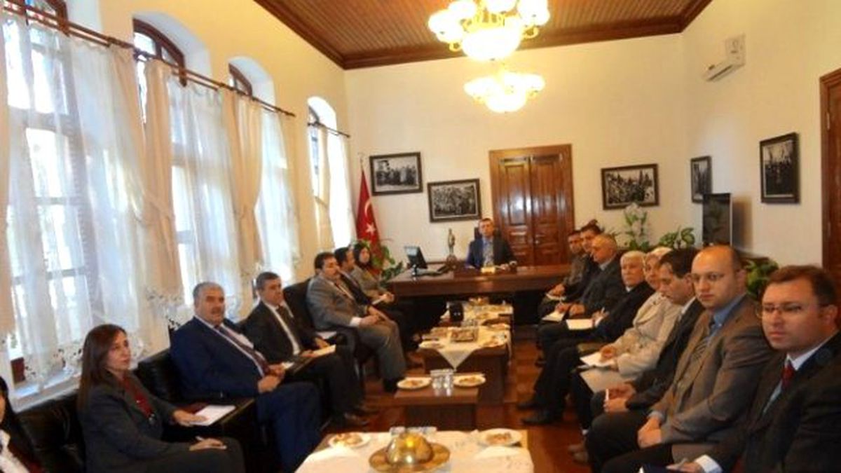 İlçe İdare Şube Başkanları Toplantısı Yapıldı