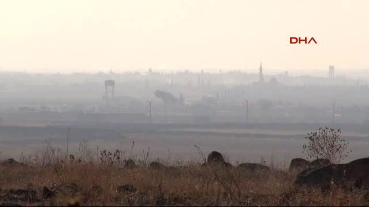 Kilis? İn Karşısındaki Azez?in Köylerinde Çatışmalar Şiddetlendi 1-