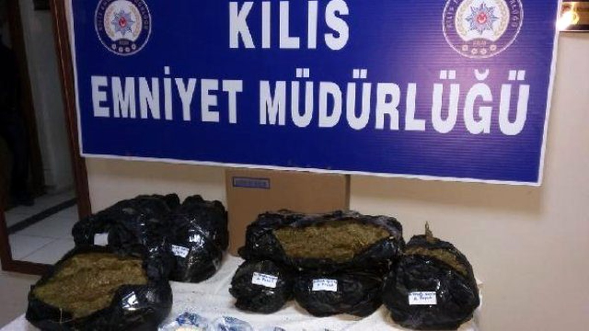 Kilis\'te Uyuşturucu Operasyonuna 3 Tutuklama