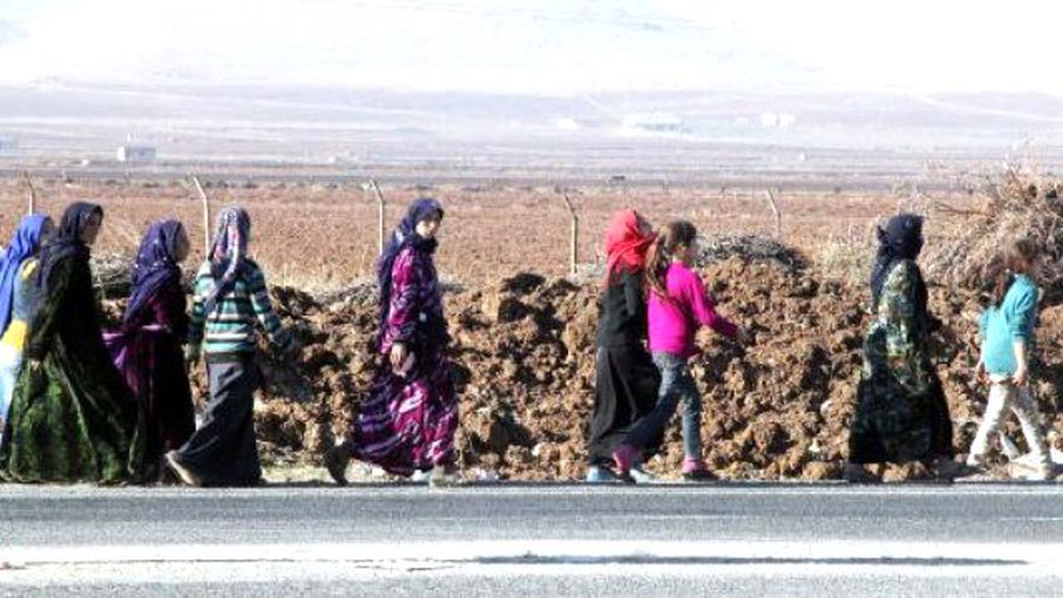 Ev Yakmaya Giden Kadınları Jandarma Engelledi