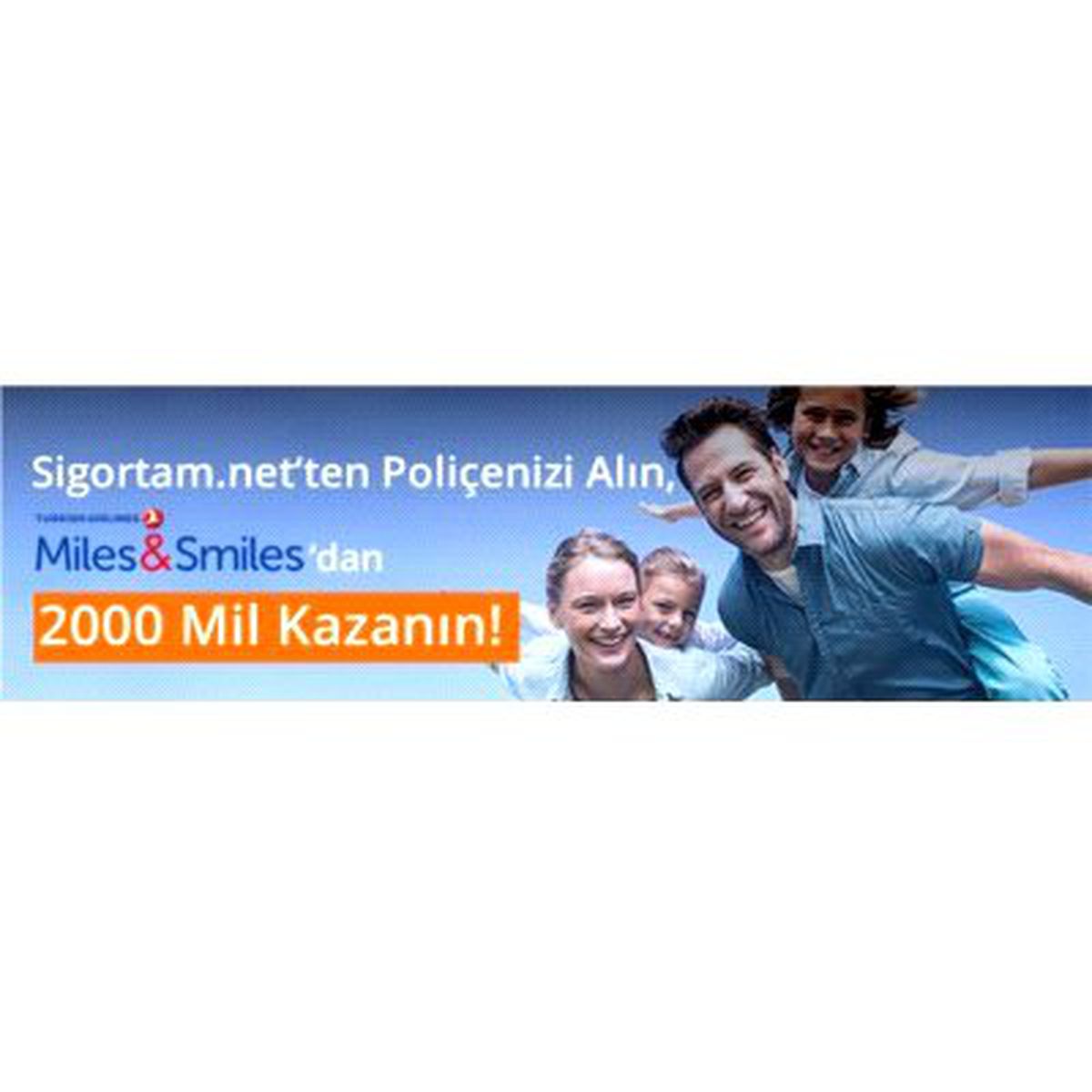 Sigortam.net ve Türk Hava Yolları\'nın Uçuş Programı Miles&smiles\'dan Mil Kazandıran İş Birliği