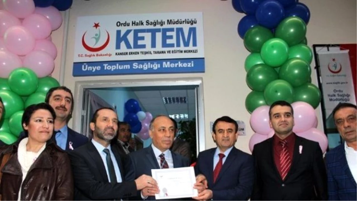 Ünye Ketem\'e Açılış