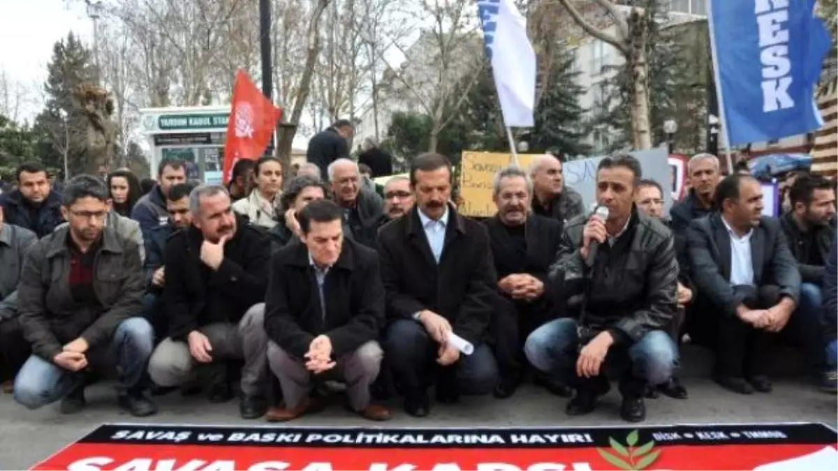 Adıyaman\'da Sokağa Çıkma Yasakları Protesto Edildi