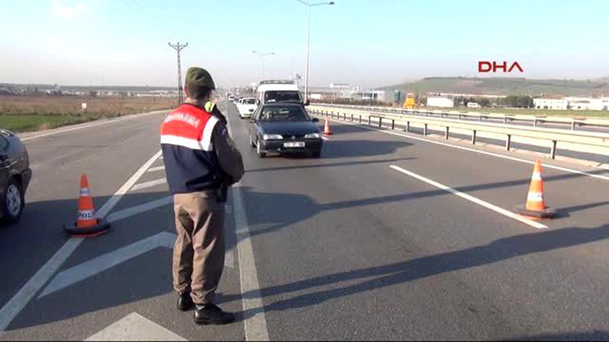 Bursa Jandarma\'dan Güven Kontrolü